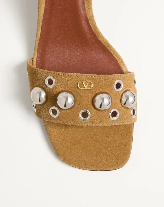 Nellcôte Crust Leather Sandal 60Mm