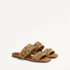 Nellcôte Crust Leather Slide Sandal