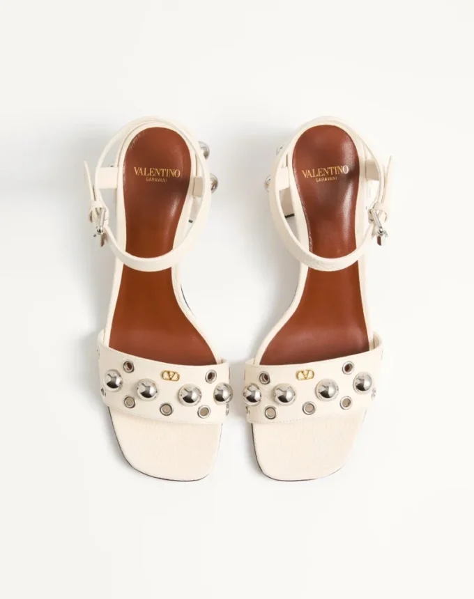 Nellcôte Sandal In Grainy Calfskin 60Mm