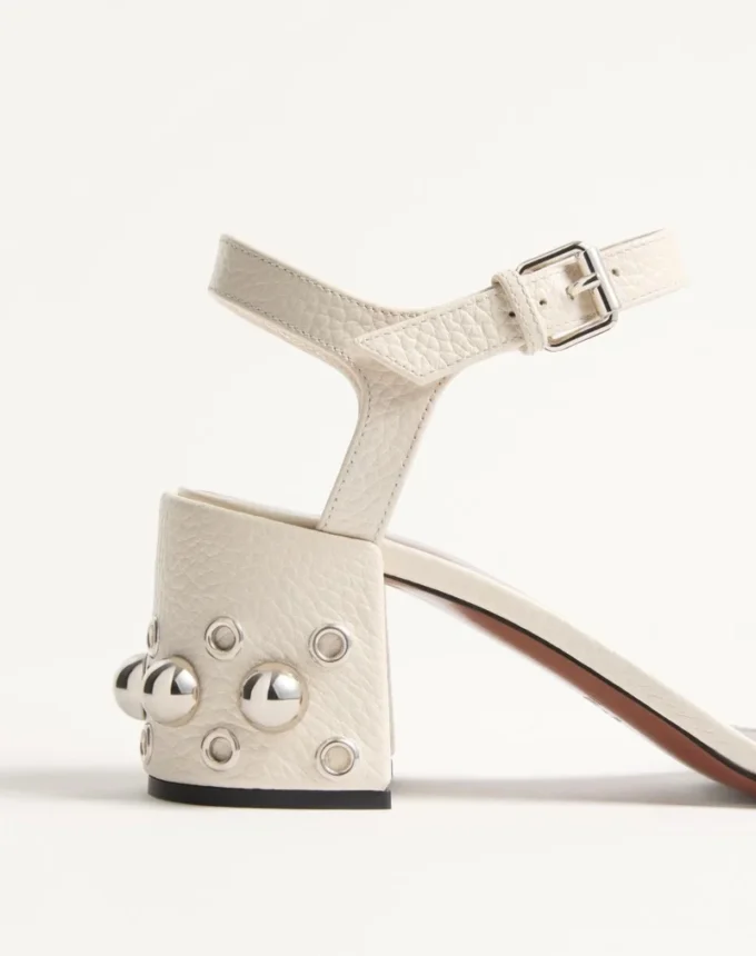 Nellcôte Sandal In Grainy Calfskin 60Mm