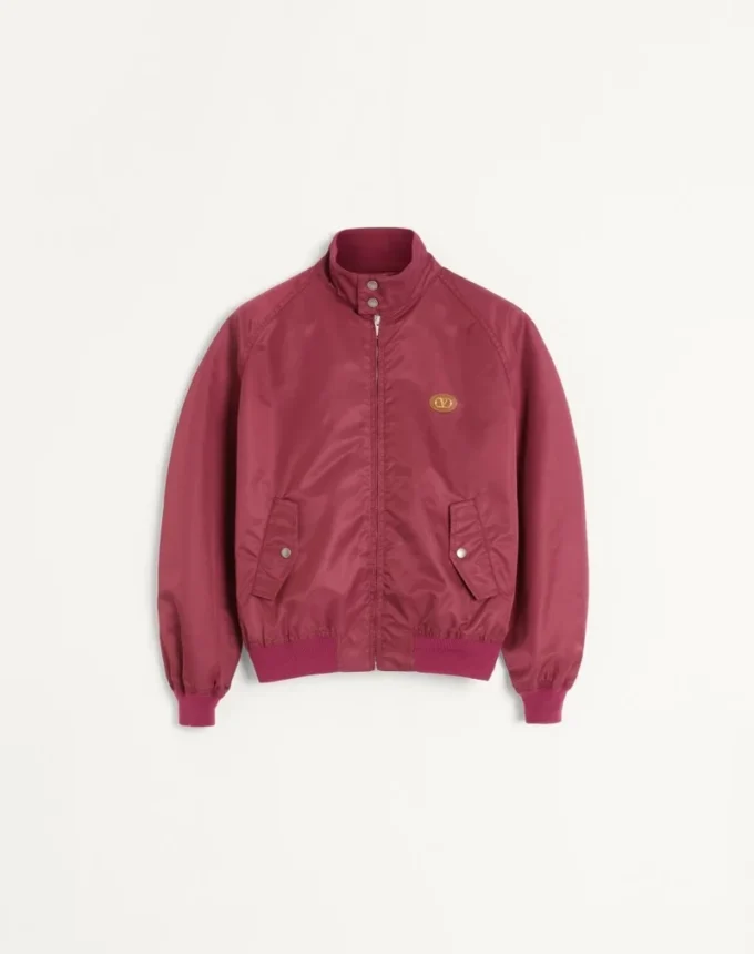Nylon Blouson With Vlogo Patch Nylon Blouson With Vlogo Patch