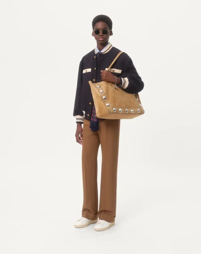 Nylon Cuffed Gabardine Pants