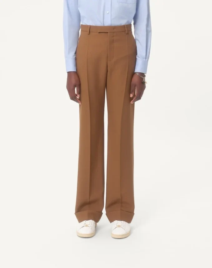 Nylon Cuffed Gabardine Pants