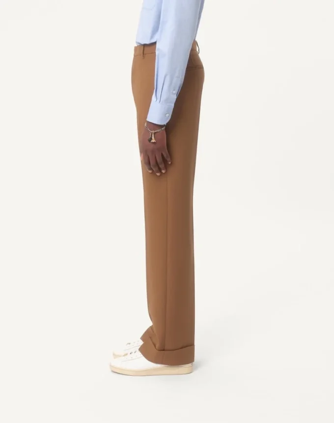 Nylon Cuffed Gabardine Pants