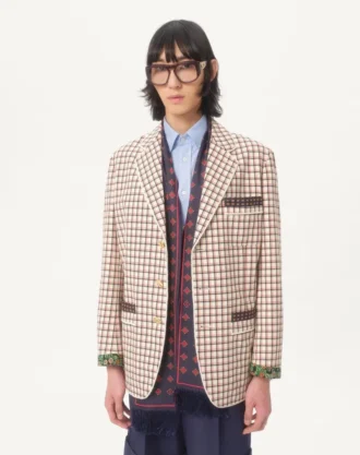 Opticool Silk Bandeau Scarf With Fringe