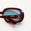 Oval Wrap-Around Acetate Eyewear