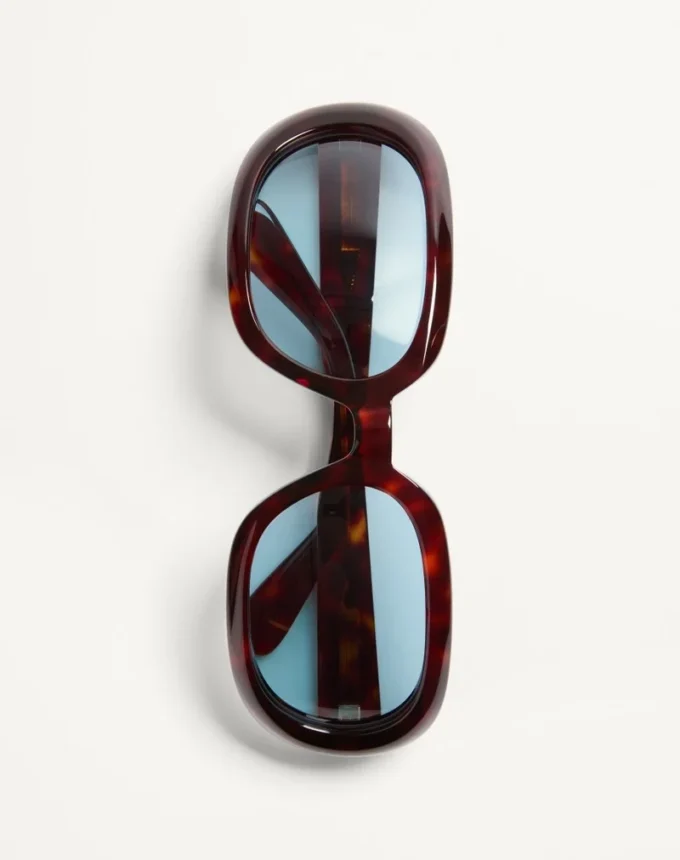 Oval Wrap-Around Acetate Eyewear
