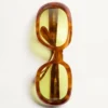 Oval Wrap-Around Acetate Eyewear