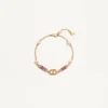 Ovalette Bracelet in Metal, Pearls and Swarovski® Crystals Ovalette Bracelet in Metal, Pearls and Swarovski® Crystals