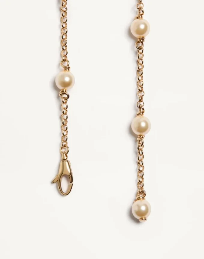 Ovalette Bracelet in Metal, Pearls and Swarovski® Crystals Ovalette Bracelet in Metal, Pearls and Swarovski® Crystals