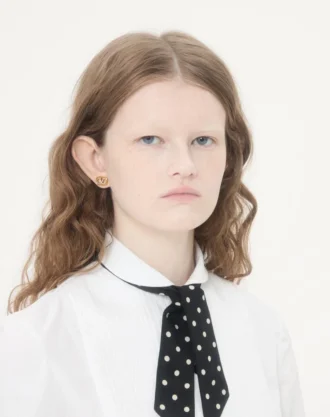 Ovalette Earrings in Metal and Swarovski® Crystals