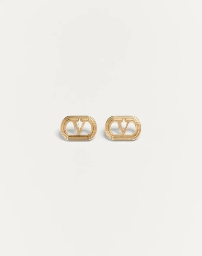 Ovalette Metal Earrings