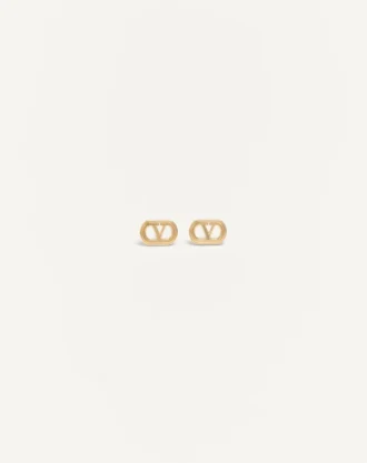 Ovalette Metal Earrings