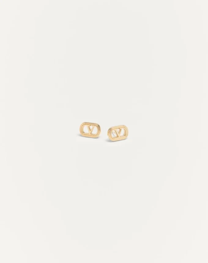 Ovalette Metal Earrings