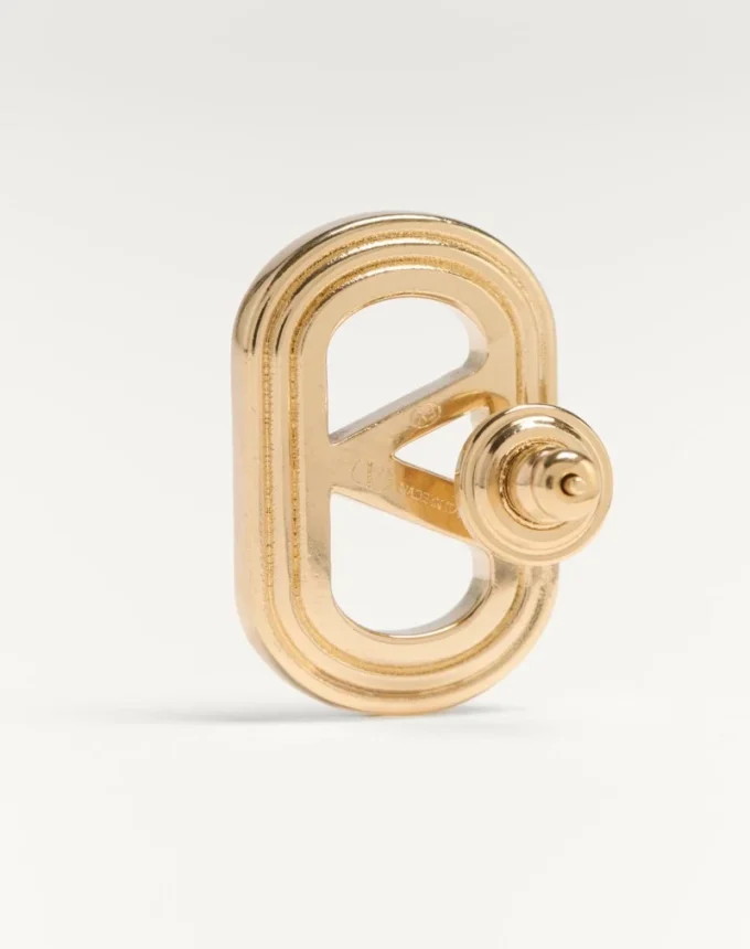 Valentino Garavani Ovalette Metal Earrings