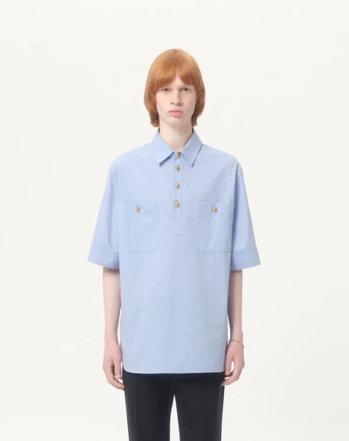 Oxford Cotton Polo Shirt