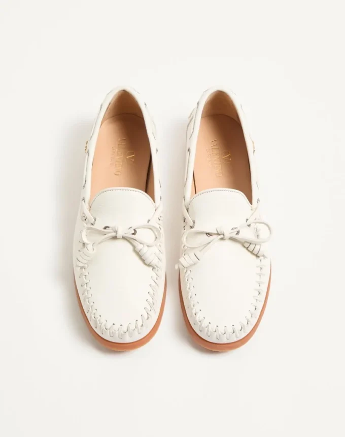 Palm Avenue Buffalo Leather Boat Shoe