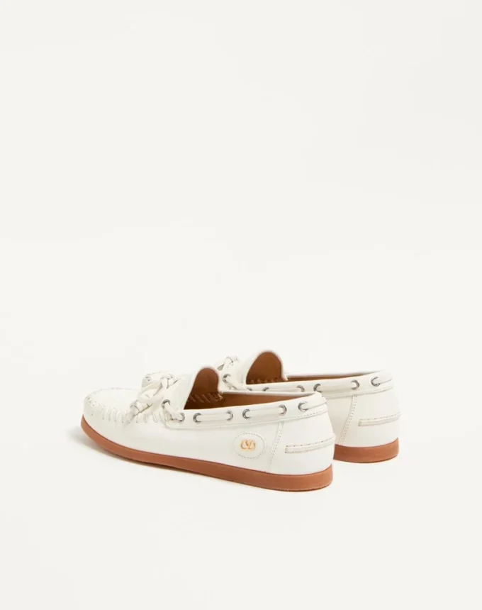 Palm Avenue Buffalo Leather Boat Shoe