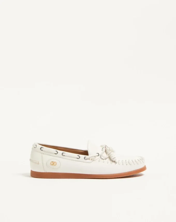 Palm Avenue Buffalo Leather Boat Shoe