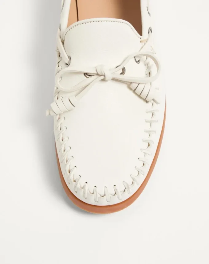 Palm Avenue Buffalo Leather Boat Shoe