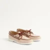 Palm Avenue Canvas And Nappa Boat Shoe