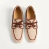 Palm Avenue Canvas And Nappa Boat Shoe