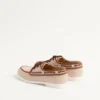 Palm Avenue Canvas And Nappa Boat Shoe