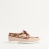Palm Avenue Canvas And Nappa Boat Shoe