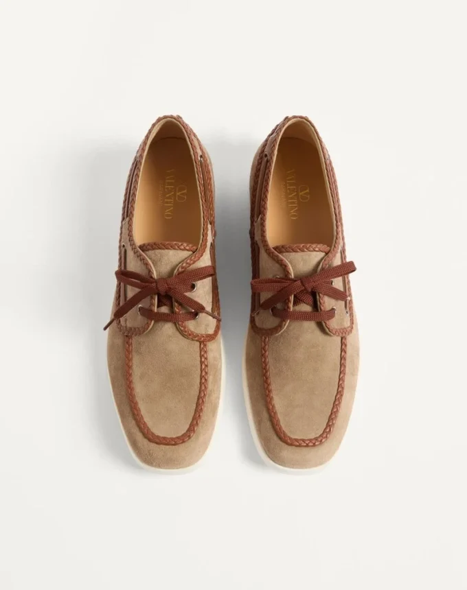 Palm Avenue Crust And Nappa Leather Boat Shoe