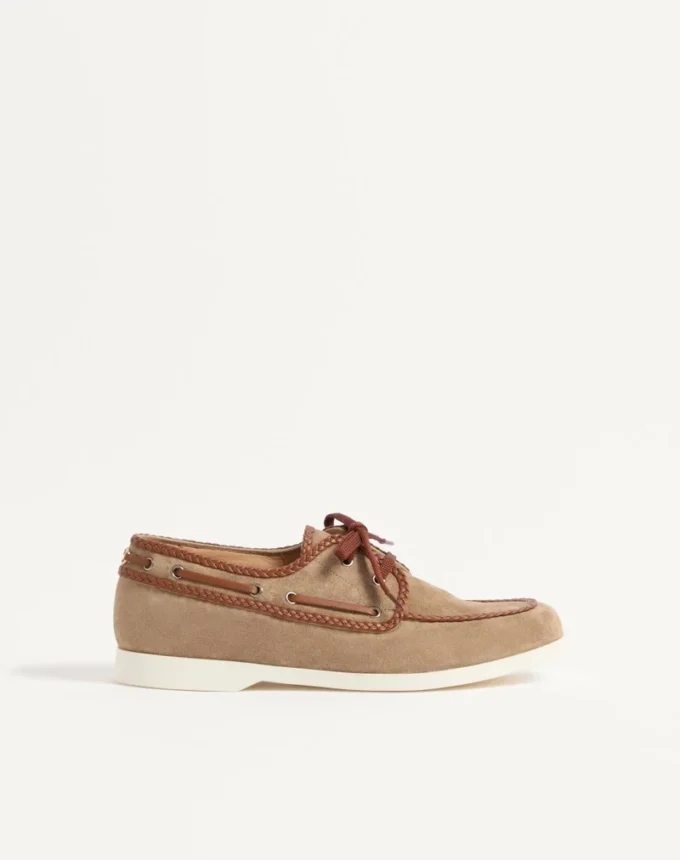 Palm Avenue Crust And Nappa Leather Boat Shoe