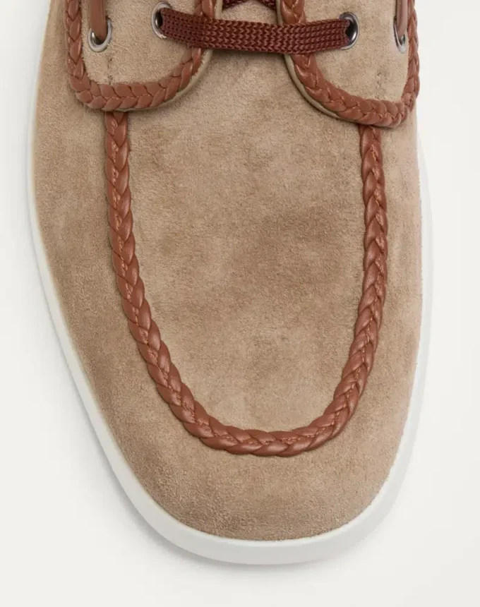 Palm Avenue Crust And Nappa Leather Boat Shoe