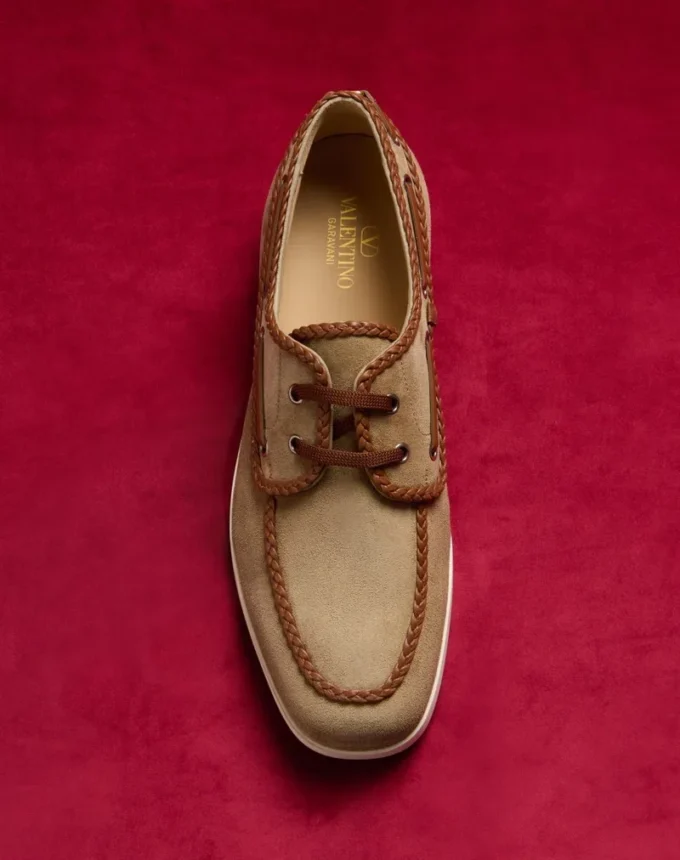 Palm Avenue Crust And Nappa Leather Boat Shoe