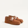 Palm Avenue Deerskin Suede Boat Shoe