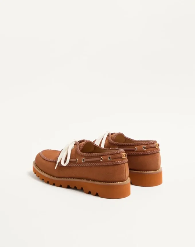 Palm Avenue Deerskin Suede Boat Shoe