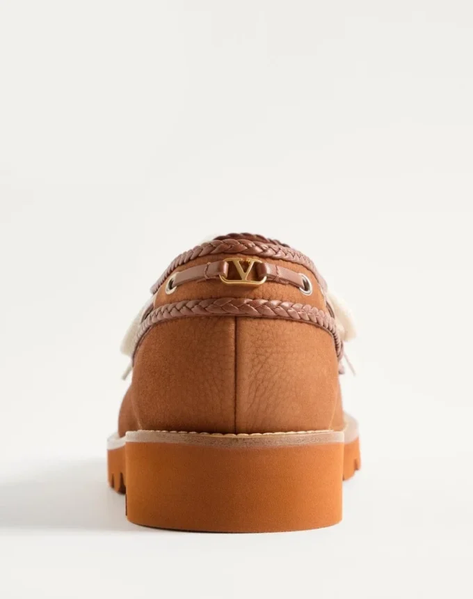 Palm Avenue Deerskin Suede Boat Shoe