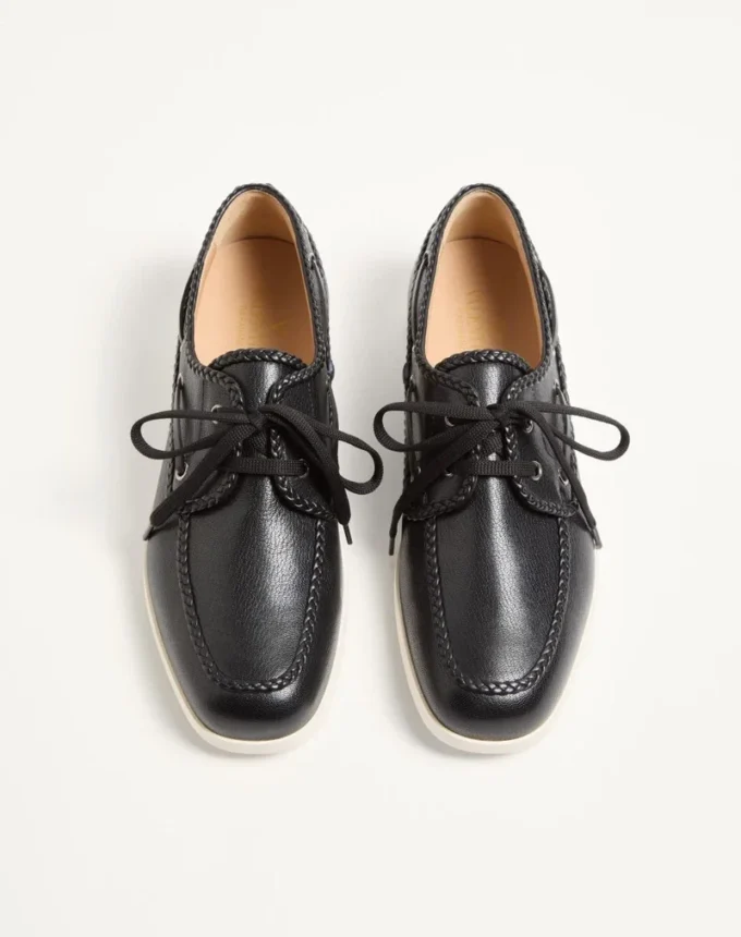 Palm Avenue Kidskin Boat Shoe