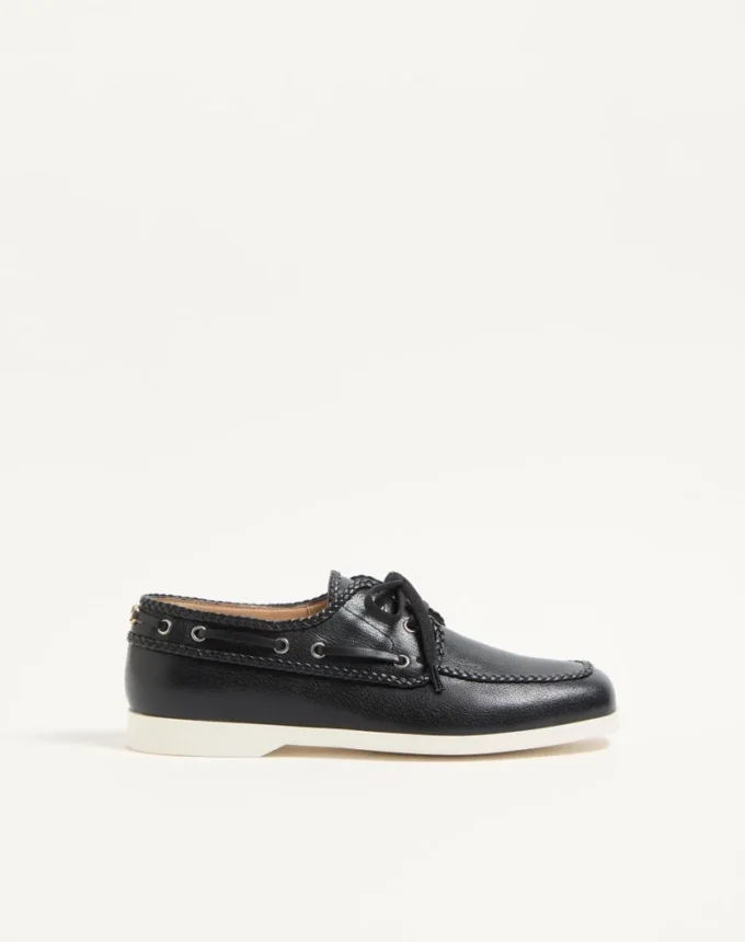 Palm Avenue Kidskin Boat Shoe