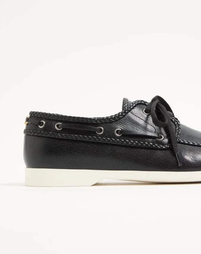 Palm Avenue Kidskin Boat Shoe