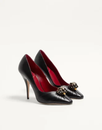 Panthea Goatskin Pumps 105Mm
