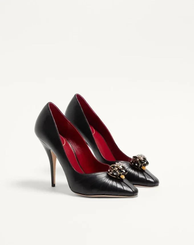 Panthea Goatskin Pumps 105Mm