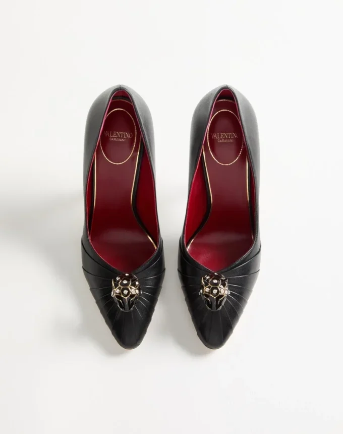 Panthea Goatskin Pumps 105Mm