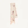 Papier Floreal Silk Bandeau Scarf