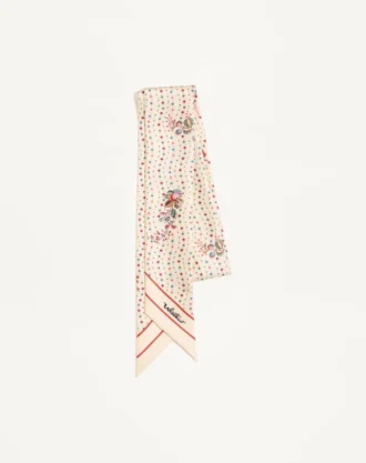 Papier Floreal Silk Bandeau Scarf
