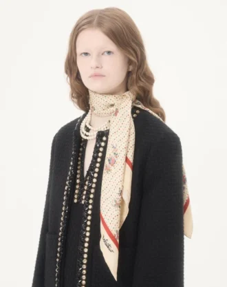 Papier Floreal Silk Scarf