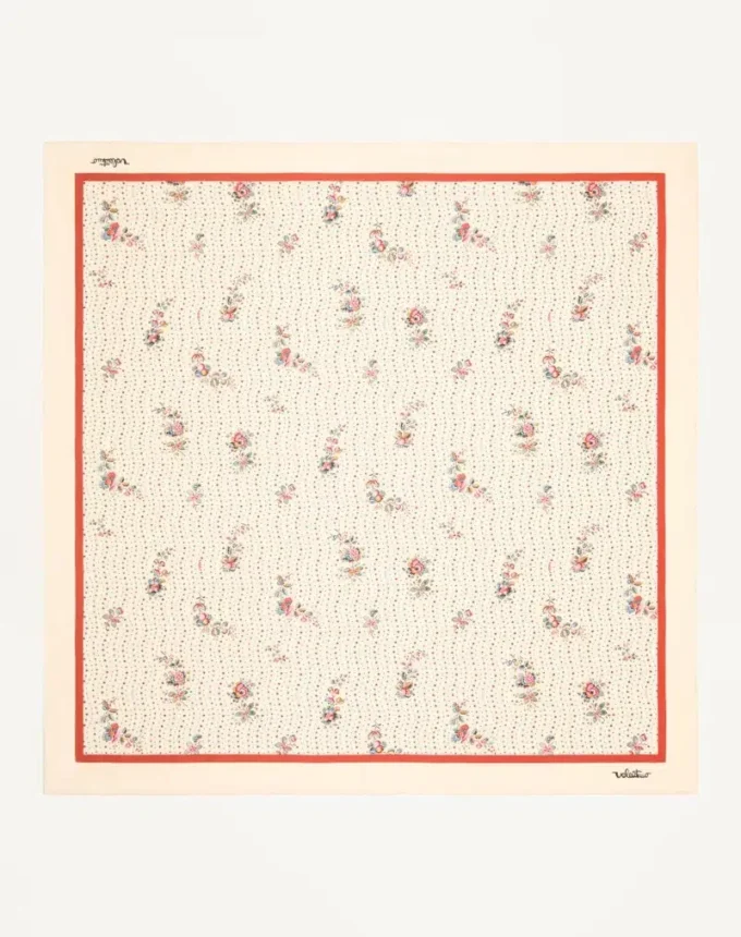 Papier Floreal Silk Scarf