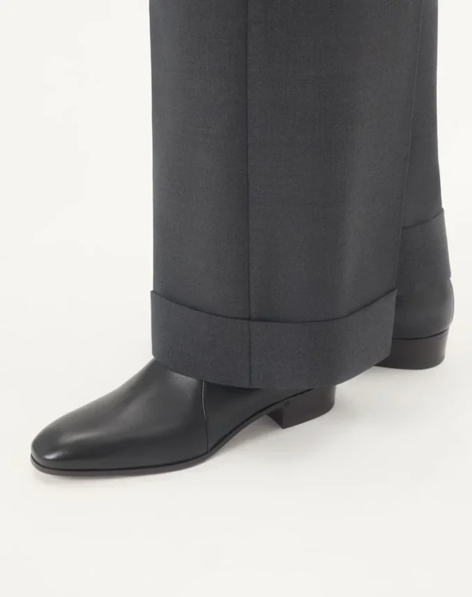 Pat Ankle Boot In Kidskin