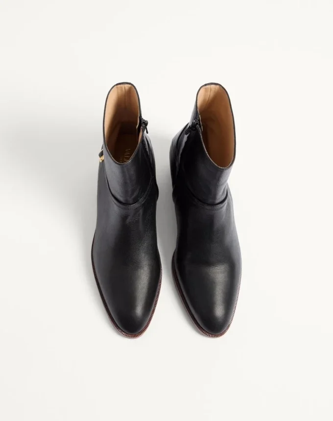 Pat Ankle Boot In Kidskin