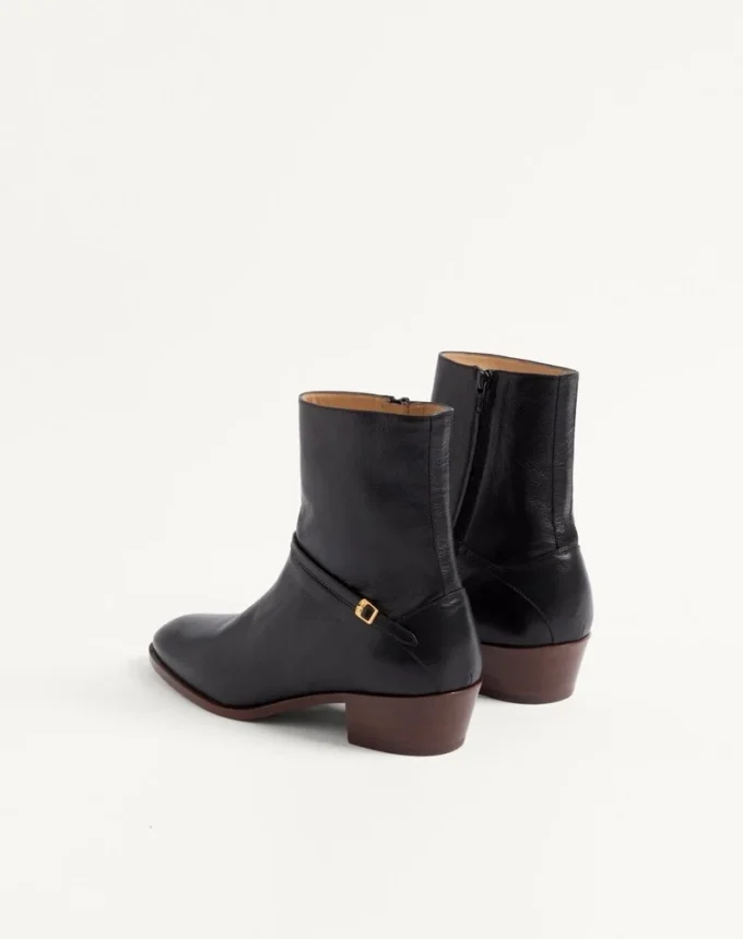 Pat Ankle Boot In Kidskin