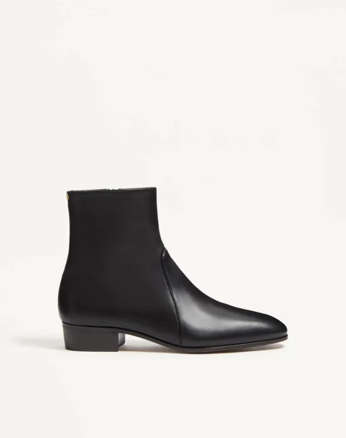Pat Ankle Boot In Kidskin