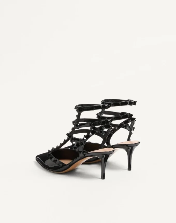 Patent Rockstud Pumps With Matching Straps And Studs 65 Mm